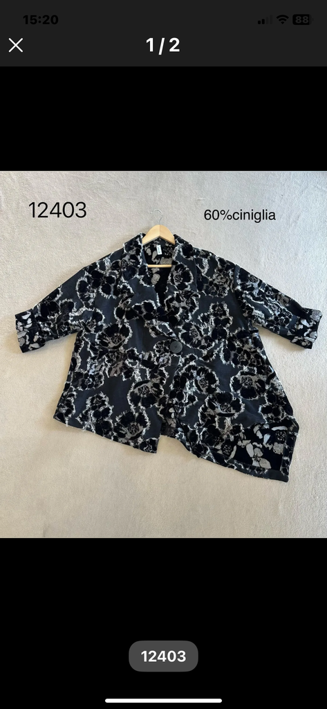 RO.H6.133/12403 Jacke schwarz Gr.46