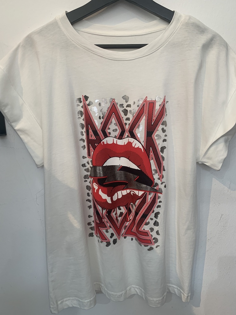 FIR.AUT.15880 T-Shirt mit Text "aock"/*50