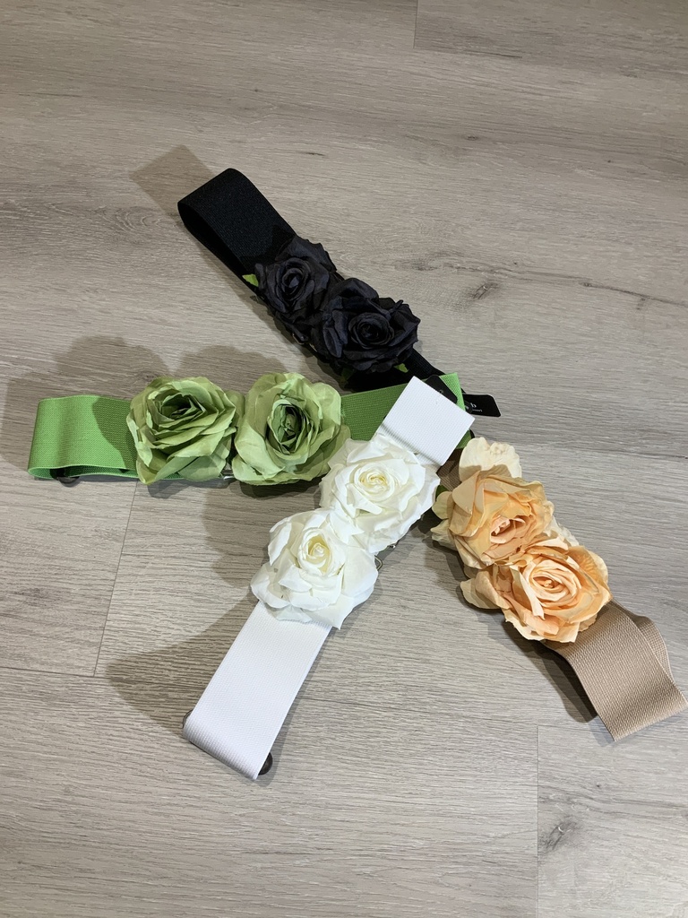 NE. 3047LWY Gürtel mit Blume flex