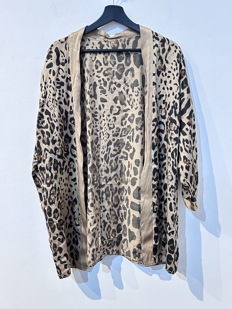 Blu.AUT.242502 Seiden Mantel kurz