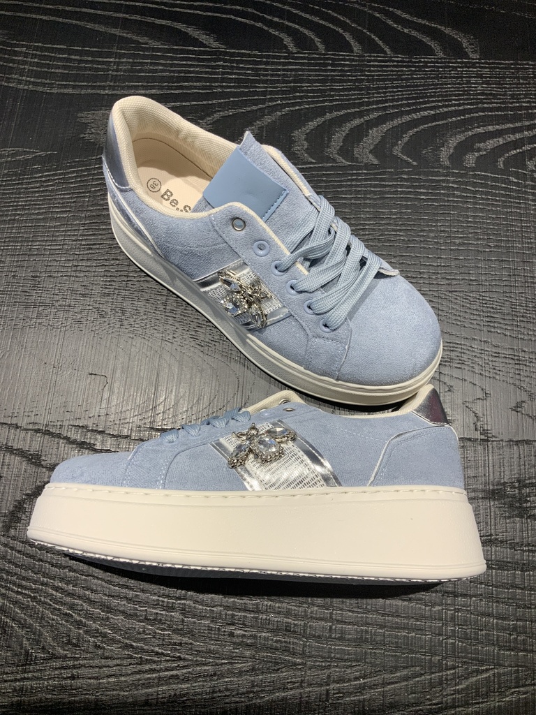 AN.Schuhe.D.Som.3932C Sneaker blau