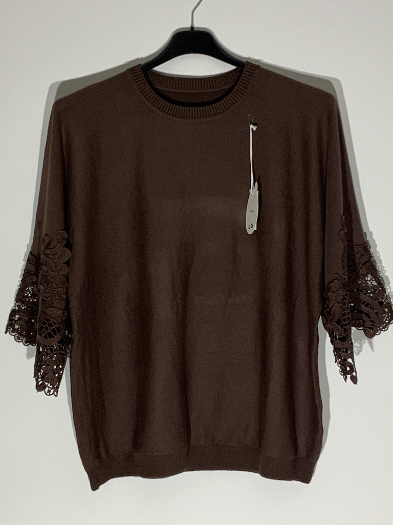 CR.7798 Pullover kurz Arm Größe bis 42