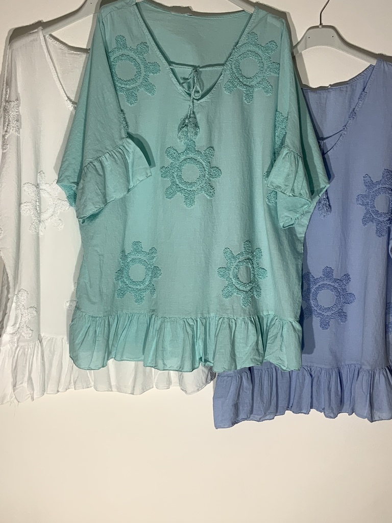 OZ.11851JSD  Bluse kurz Arm