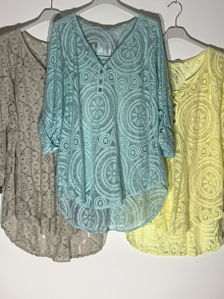 OZ.JI.5080JSD  Bluse kurz Arm