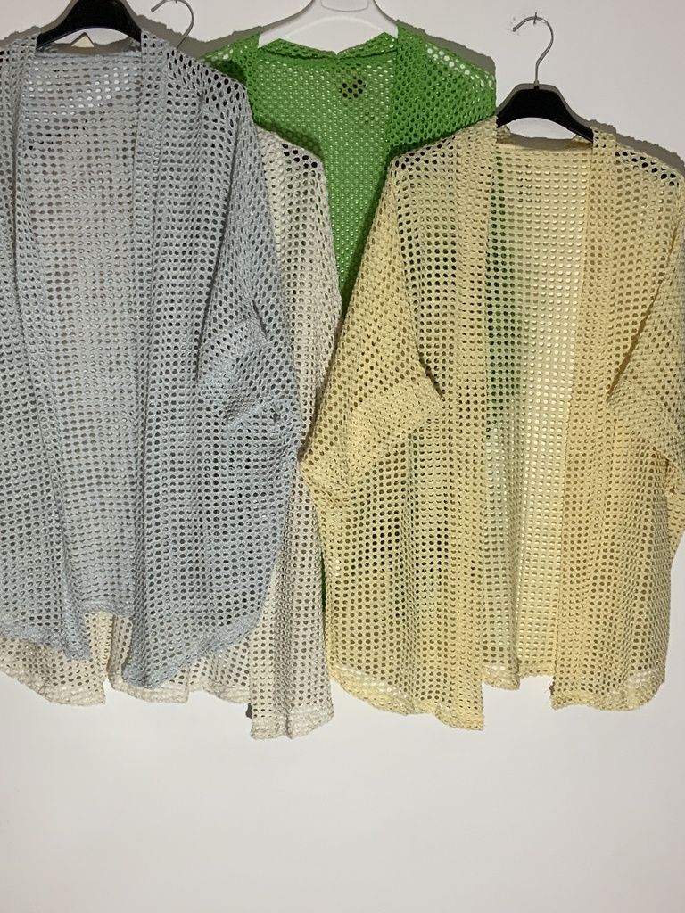 168F.6893 Strickjacke kurz Arm