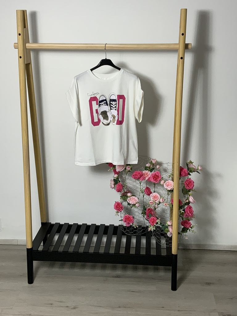 FIR. 15299 T-Shirt mit Foto Schuhe