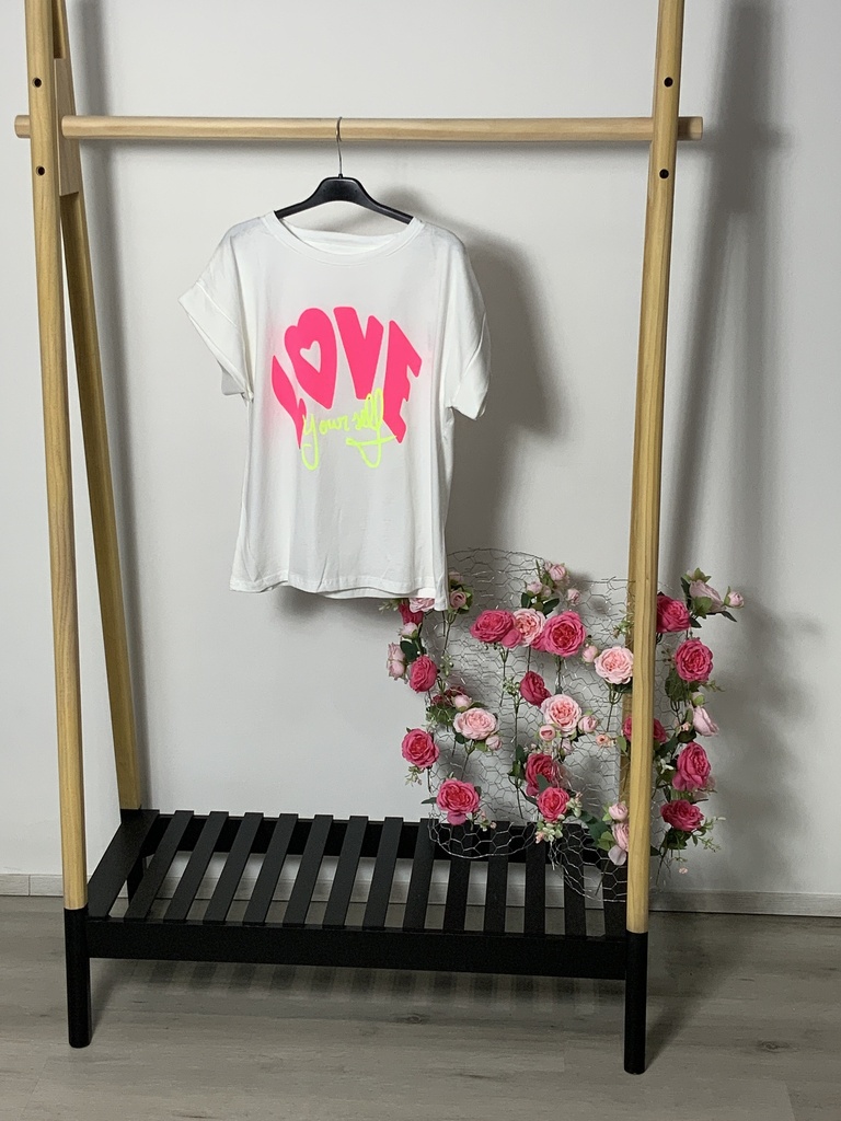 FIR. 16853 T-Shirt mit  Love Größe bis 40