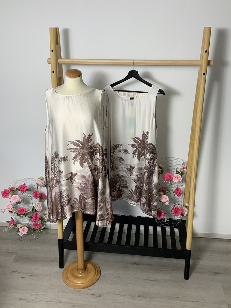 My. 51553L Kleid kurz braun