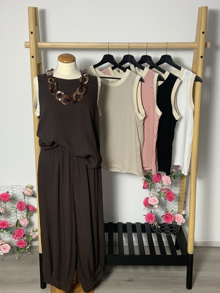 LA. 50085MY  Bluse Größe bis 38