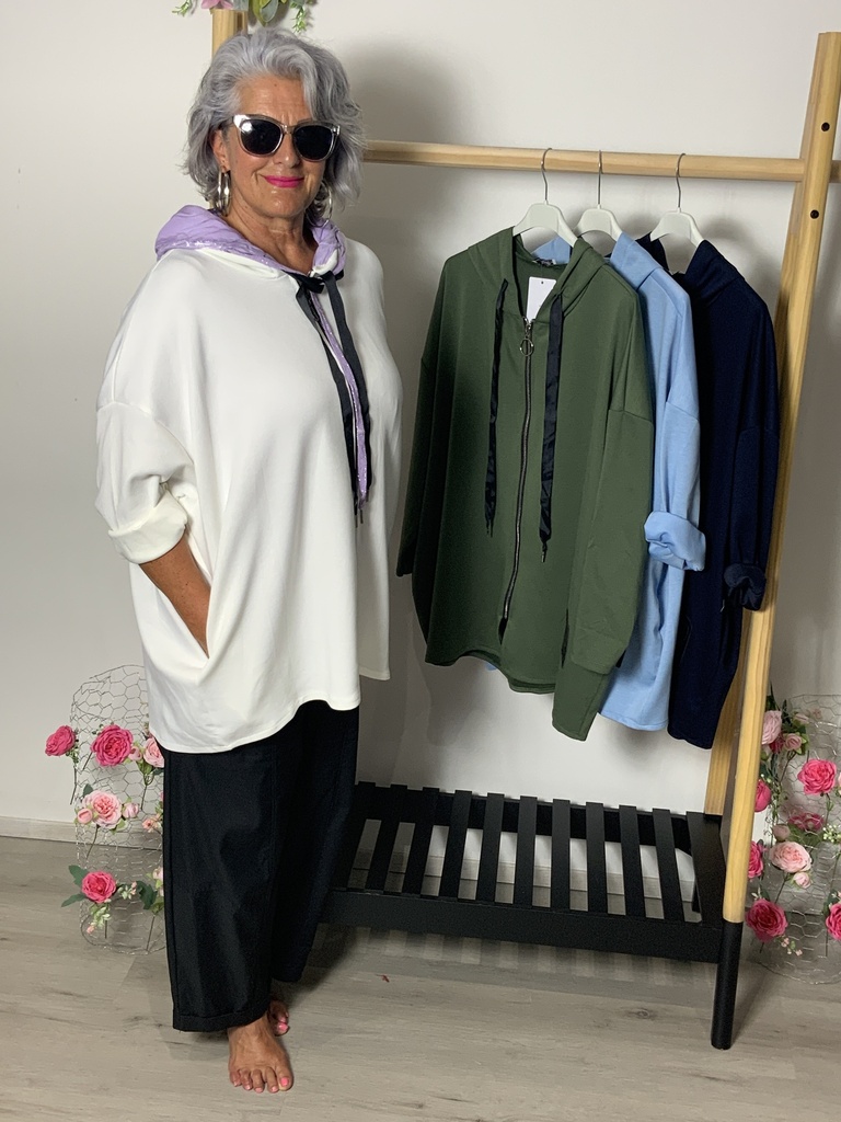 LI.07703 Jacke mit Kapuze Größe bis 46