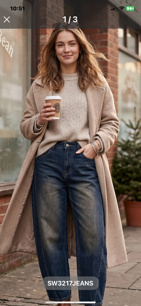 SEX.3217SW Jeans Hose Größe bis S-L