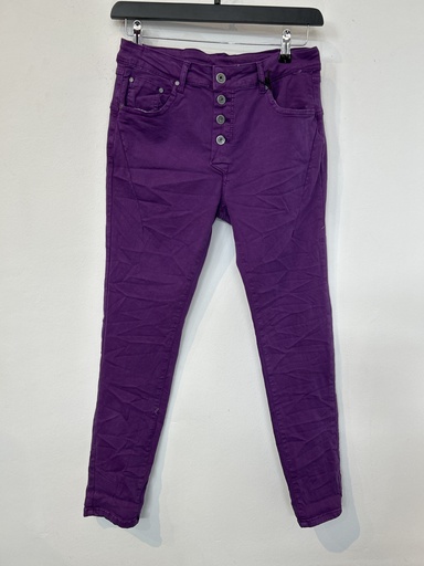3D.AUT.6873 Jeans dunkel violett