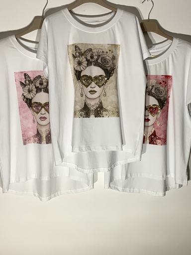DA.299JZ Frida T-Shirt Frau Größe 38-42