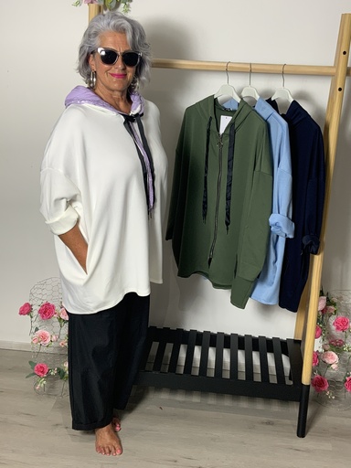 LI.07703 Jacke mit Kapuze Größe bis 46