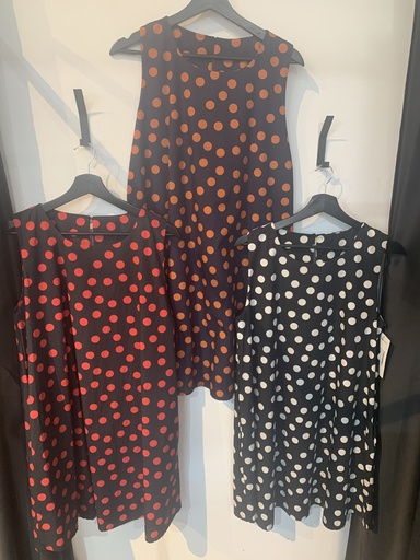 Bl.2921-C12 Kleid mit Punkte
