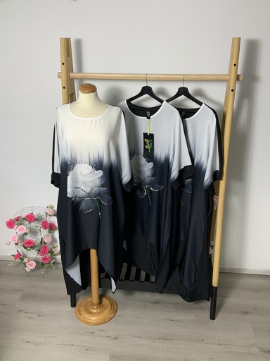 [P0009388] My. 51058L Kleid lang Größe bis 46/ *70  10.--